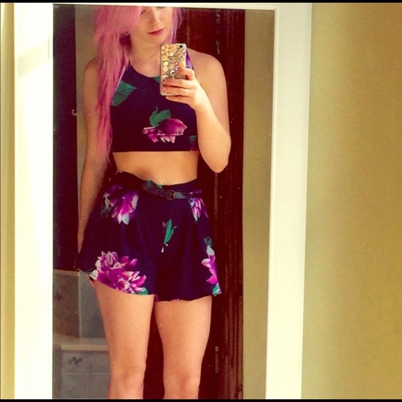 Other - Floral 2 piece set NWOT